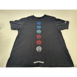Men's Chrome Hearts USA Gradient Horseshoe T-Shirt Size XL